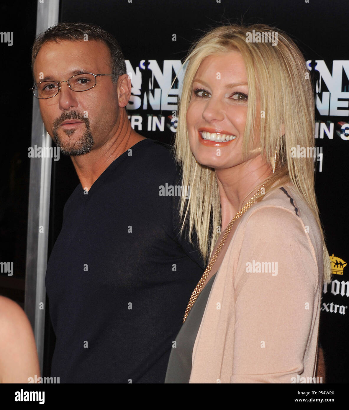 Faith Hill   Tim McGraw  44   - Kenny Chesney: Summer In 3-D Premiere In Las Vegas.Faith Hill   Tim McGraw  44  Event in Hollywood Life - California, Red Carpet Event, USA, Film Industry, Celebrities, Photography, Bestof, Arts Culture and Entertainment, Celebrities fashion, Best of, Hollywood Life, Event in Hollywood Life - California, Red Carpet and backstage, Music celebrities, Topix, Couple, family ( husband and wife ) and kids- Children, brothers and sisters inquiry tsuni@Gamma-USA.com, Credit Tsuni / USA, 2010 Stock Photo