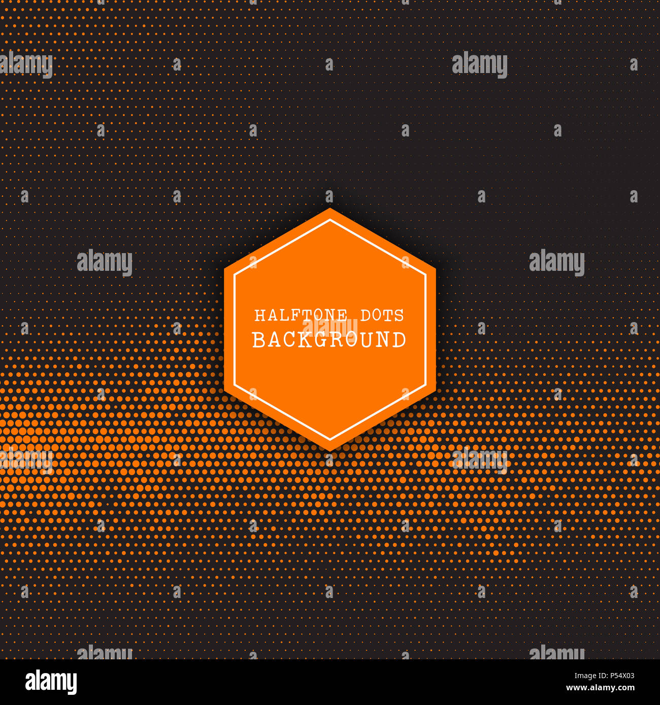 Abstract background with a halftone dots design Stock Photo - Alamy