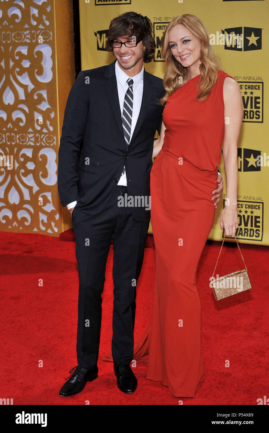 Heather graham and boyfriend hi-res stock photography and images - Alamy