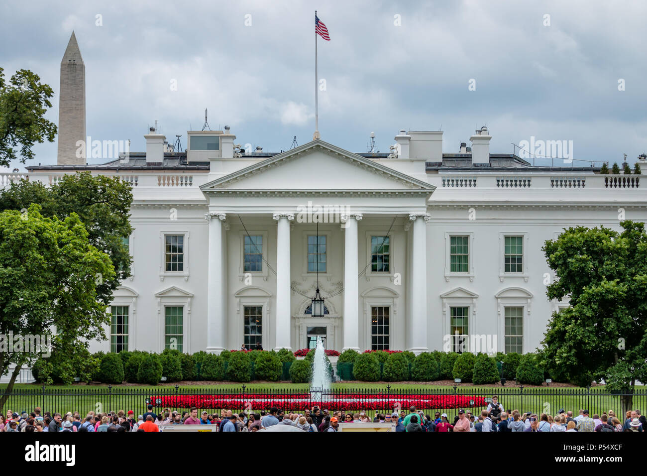 The white house north portico hires stock photography and images Alamy