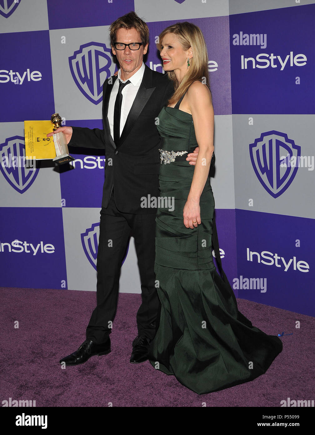 Kevin Bacon Kyra Sedgwick 37 2010 Golden Globes In Style Warner Party