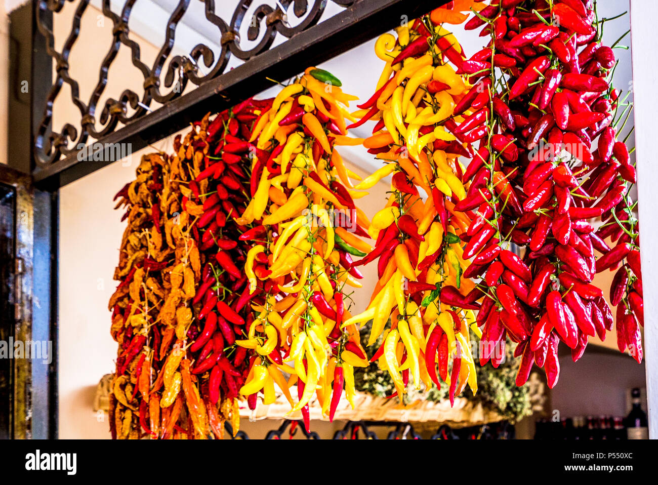 Yellow chillies hi-res stock photography and images - Alamy