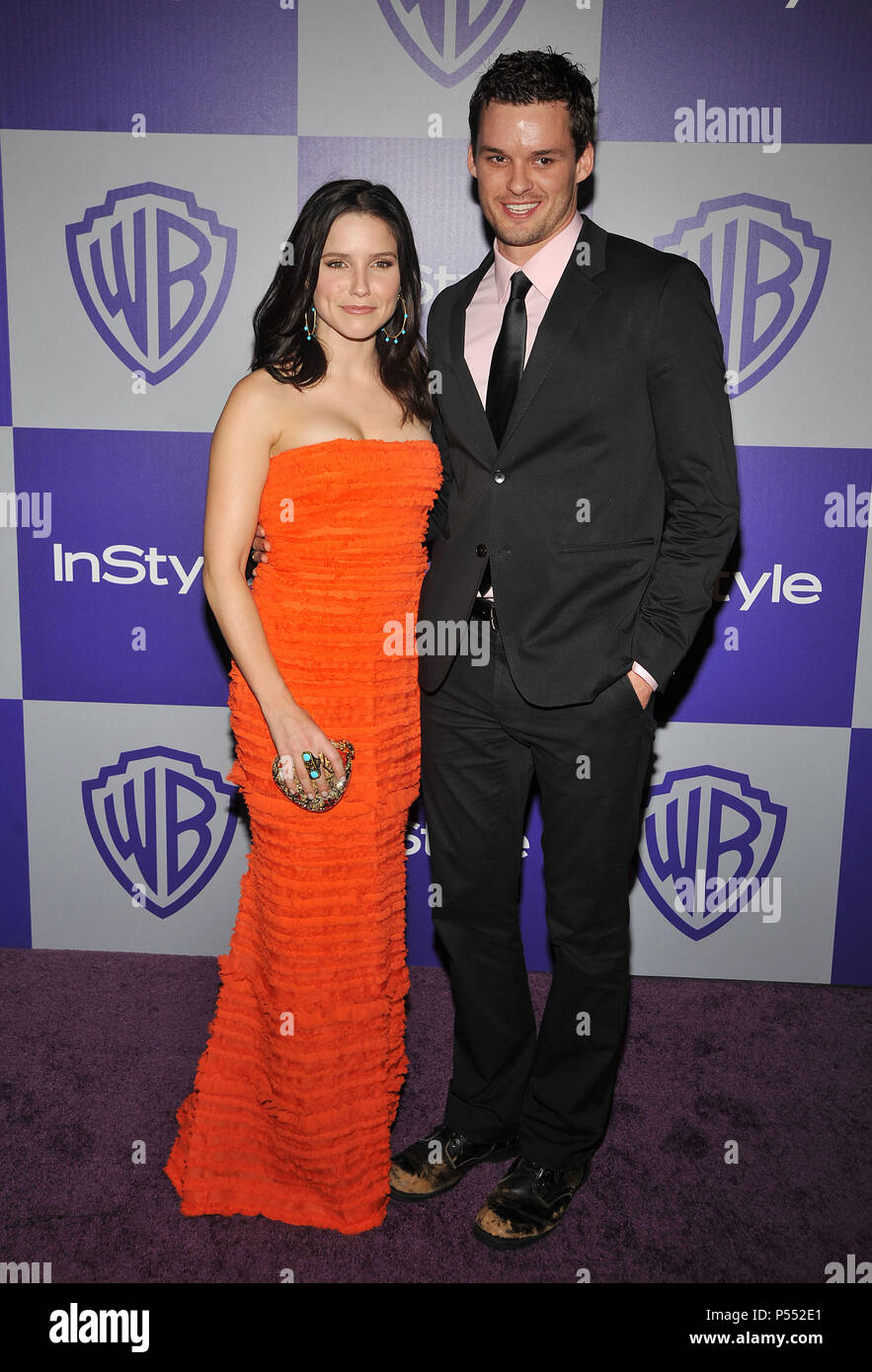 Sophia Bush Austin Nichols 223 2010 Golden Globes In Style Warner