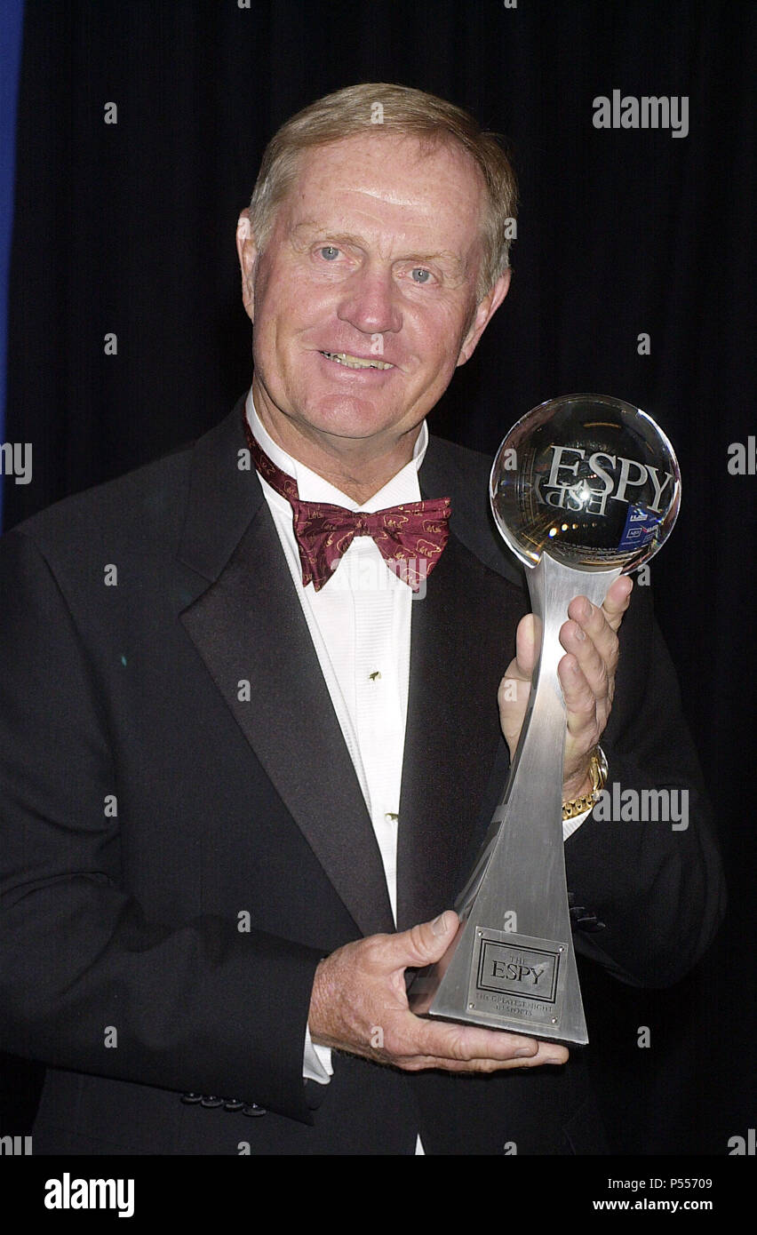 Feb 12, 2001;Las Vegas, CA, USA; ESPY Awards Jack Niklaus backstage at the ESPY Awards - Niklaus.Jack.10.jpgNiklaus.Jack.10 Event in Hollywood Life - California, Red Carpet Event, USA, Film Industry, Celebrities, Photography, Bestof, Arts Culture and Entertainment, Topix Celebrities fashion, Best of, Hollywood Life, Event in Hollywood Life - California, backstage trophy, Awards show, movie celebrities, TV celebrities, Music celebrities, Topix, Bestof, Arts Culture and Entertainment, Photography, inquiry tsuni@Gamma-USA.com , Credit Tsuni / USA, 2000-2001-2002-2003-2 Stock Photo