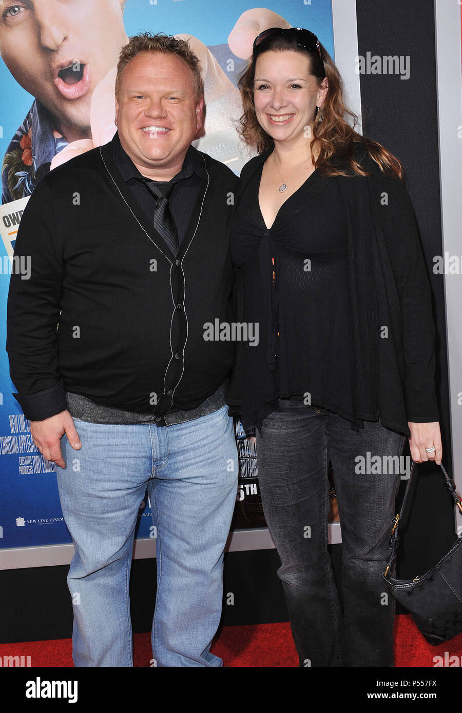 Larry Joe Campbell , wife Peggy at The Hall Pass Premiere at the
