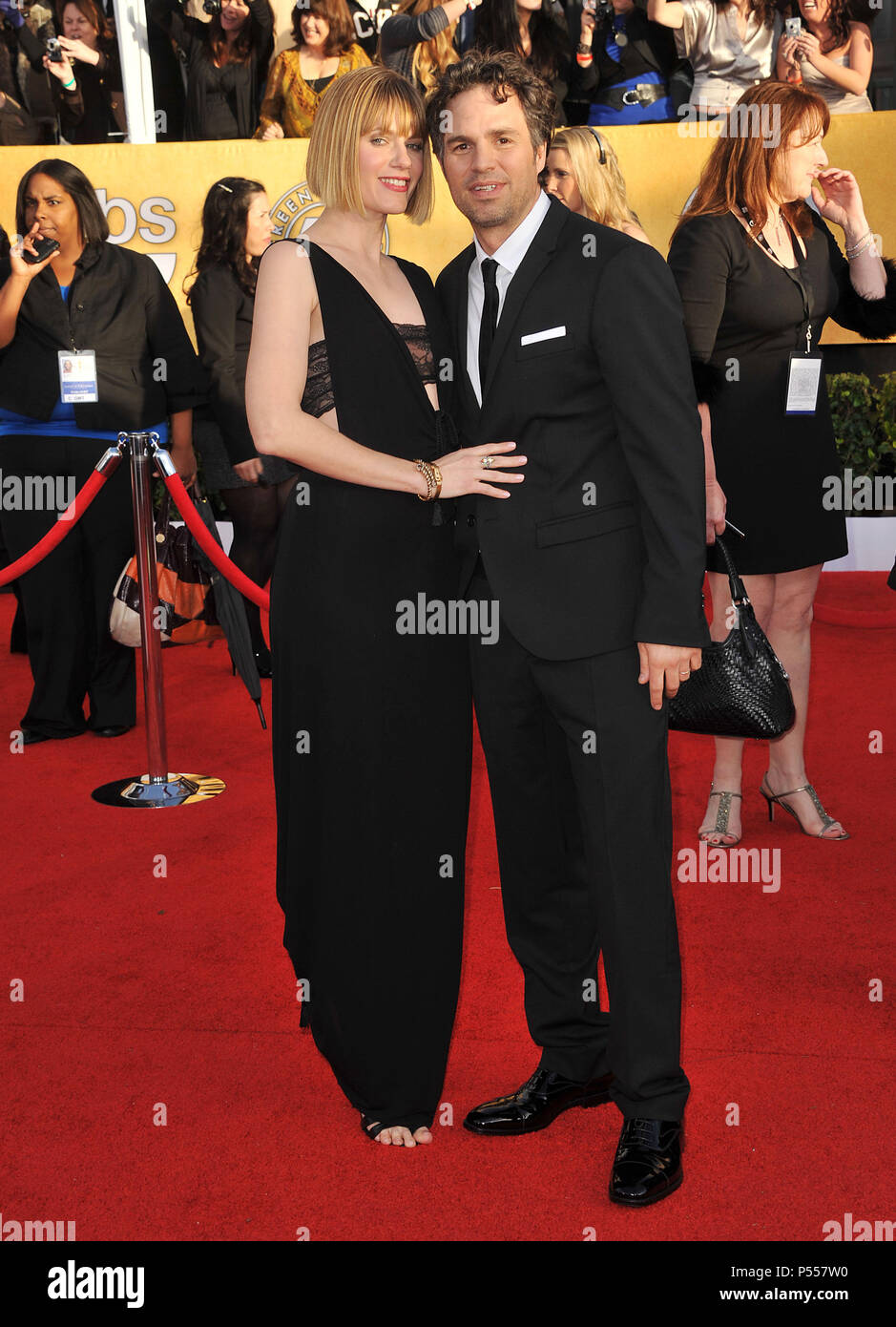 17th SAG Awards at the Shrine Theatre In Los Angeles. Mark Ruffalo ...