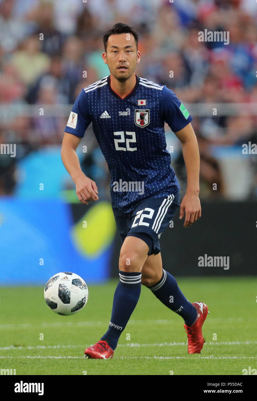 Maya Yoshida (JPN), JUNE 24, 2018 - Football / Soccer : FIFA World Cup Russia 2018 Group H match between Japan 2-2 Senegal at Ekaterinburg Arena, in Ekaterinburg, Russia. (Photo by AFLO) Stock Photo