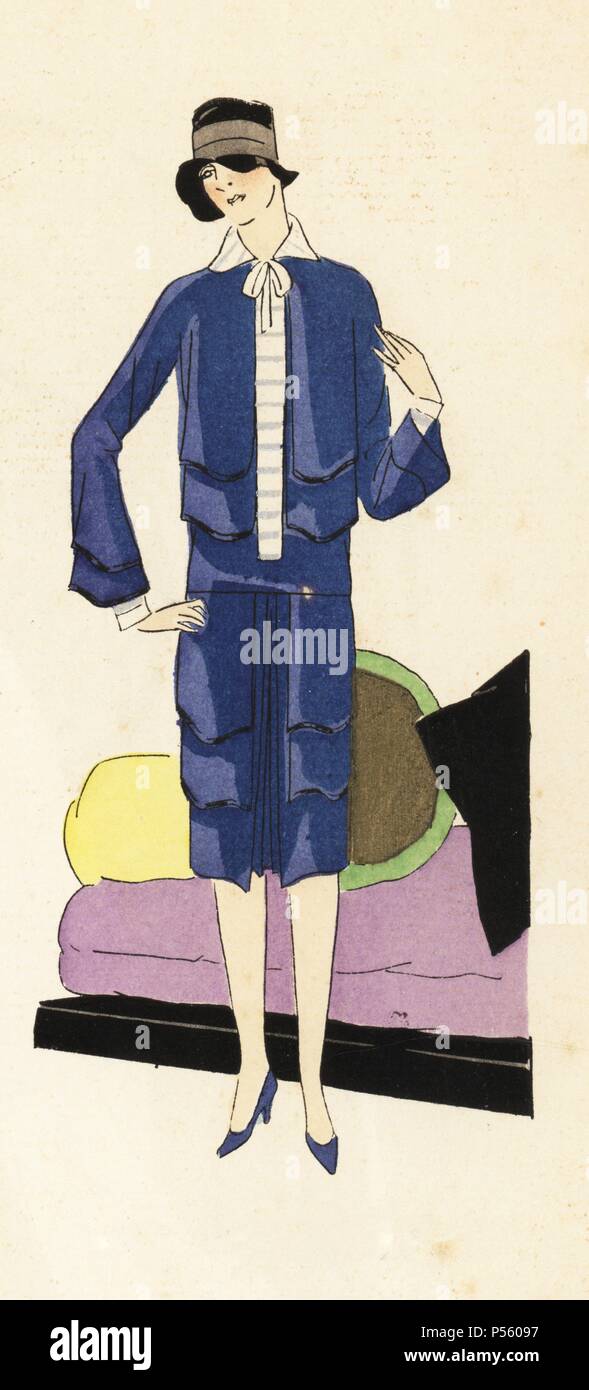 Blue Serge Dress