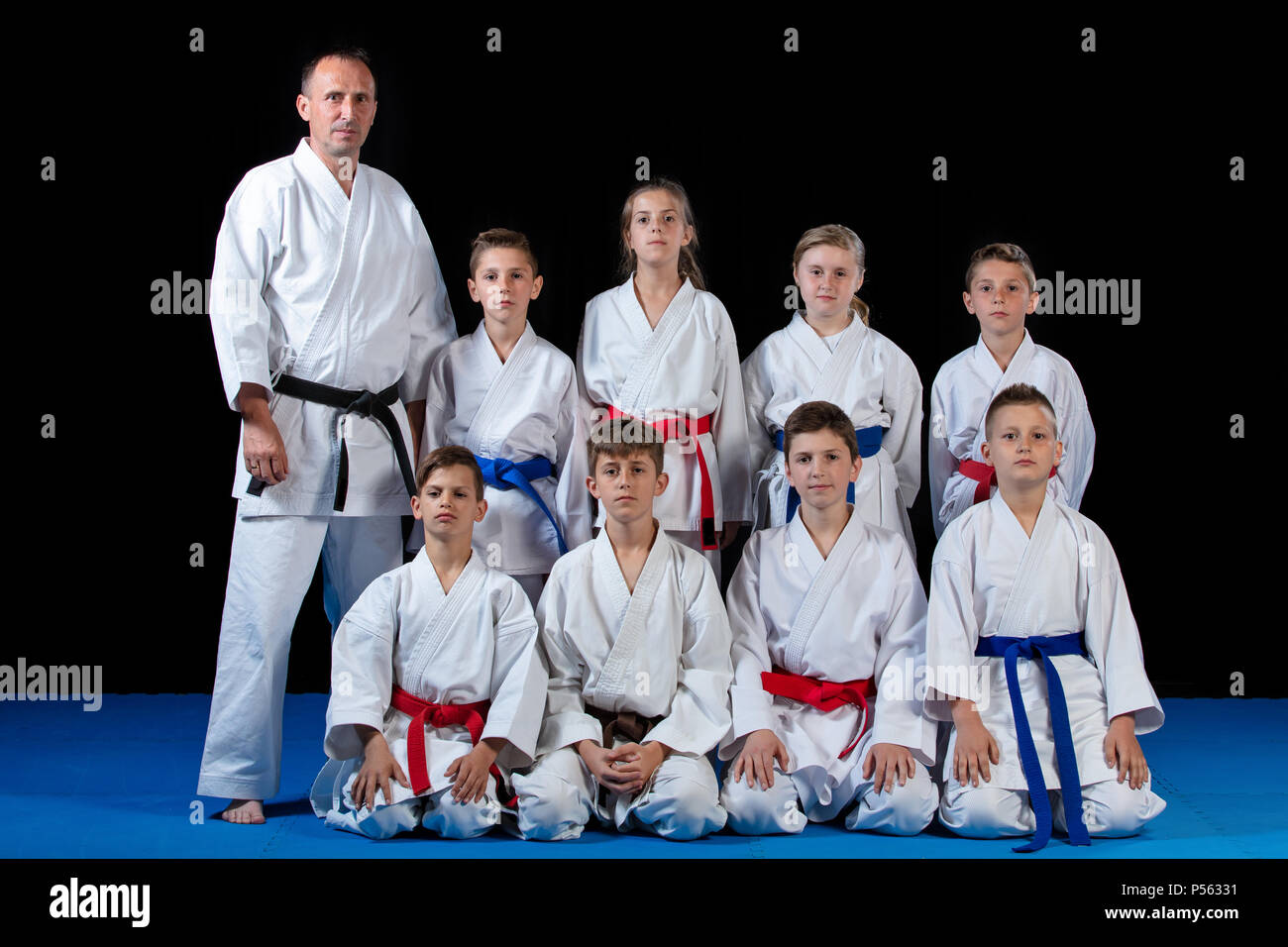 Karate Kids High Resolution Stock Photography and Images - Alamy