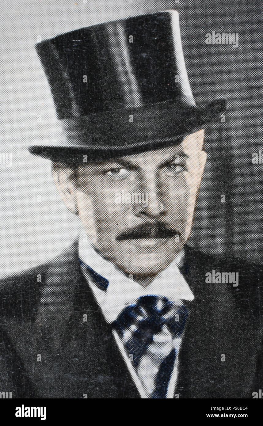 "Karl Heinrich Heilinger (born 28. Jänner 1899 in Wien; died nach 1944) war ein österreichischer Schauspieler bei Bühne und Film", digital improved Stock Photo