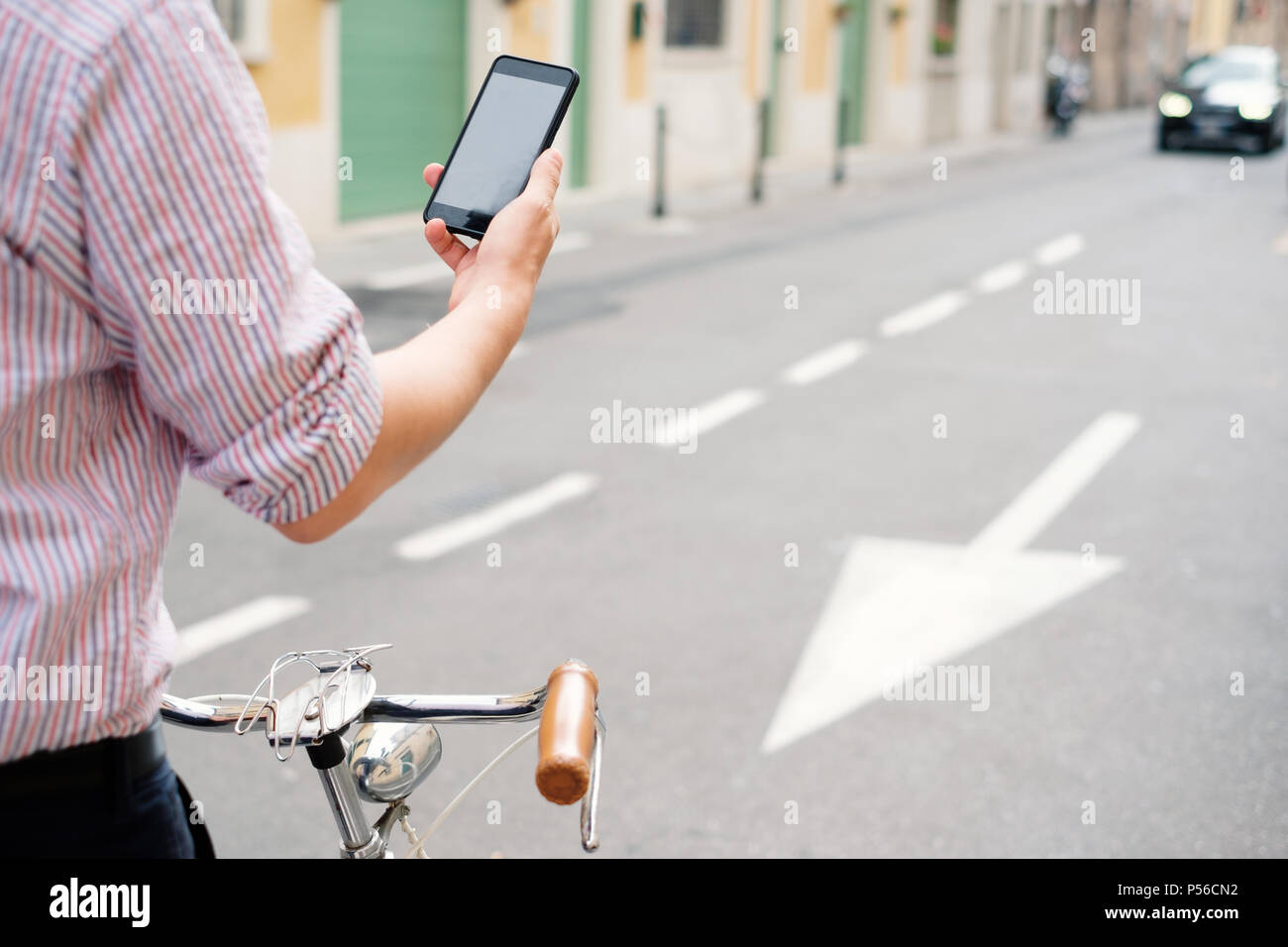 Dangerous mobile phone distraction in the city traffic , road safety