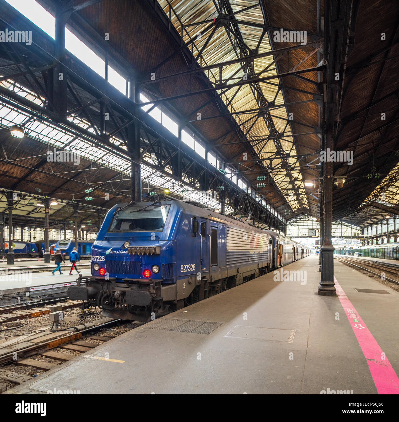 Gare SaintLazare, Paris, France Stock Photo Alamy