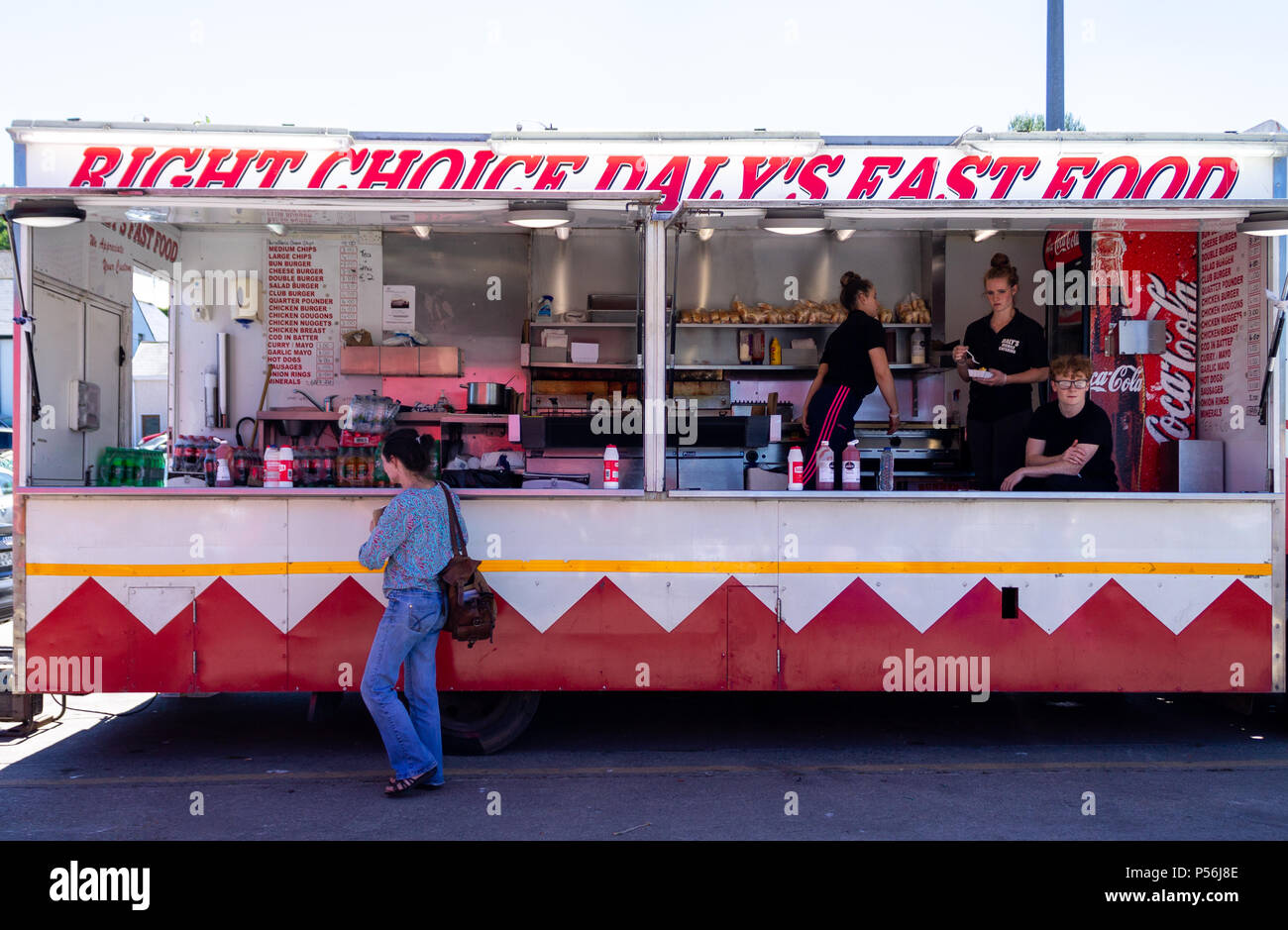 Burger van hires stock photography and images Alamy