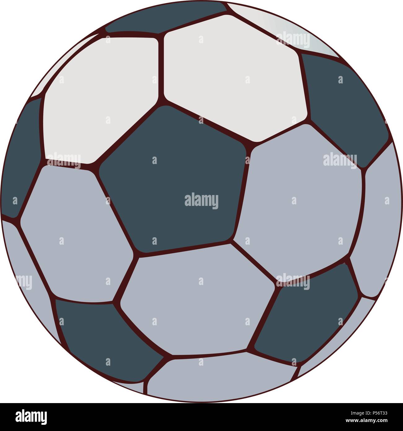 Soccer ball isolated Stock Vector Image & Art - Alamy