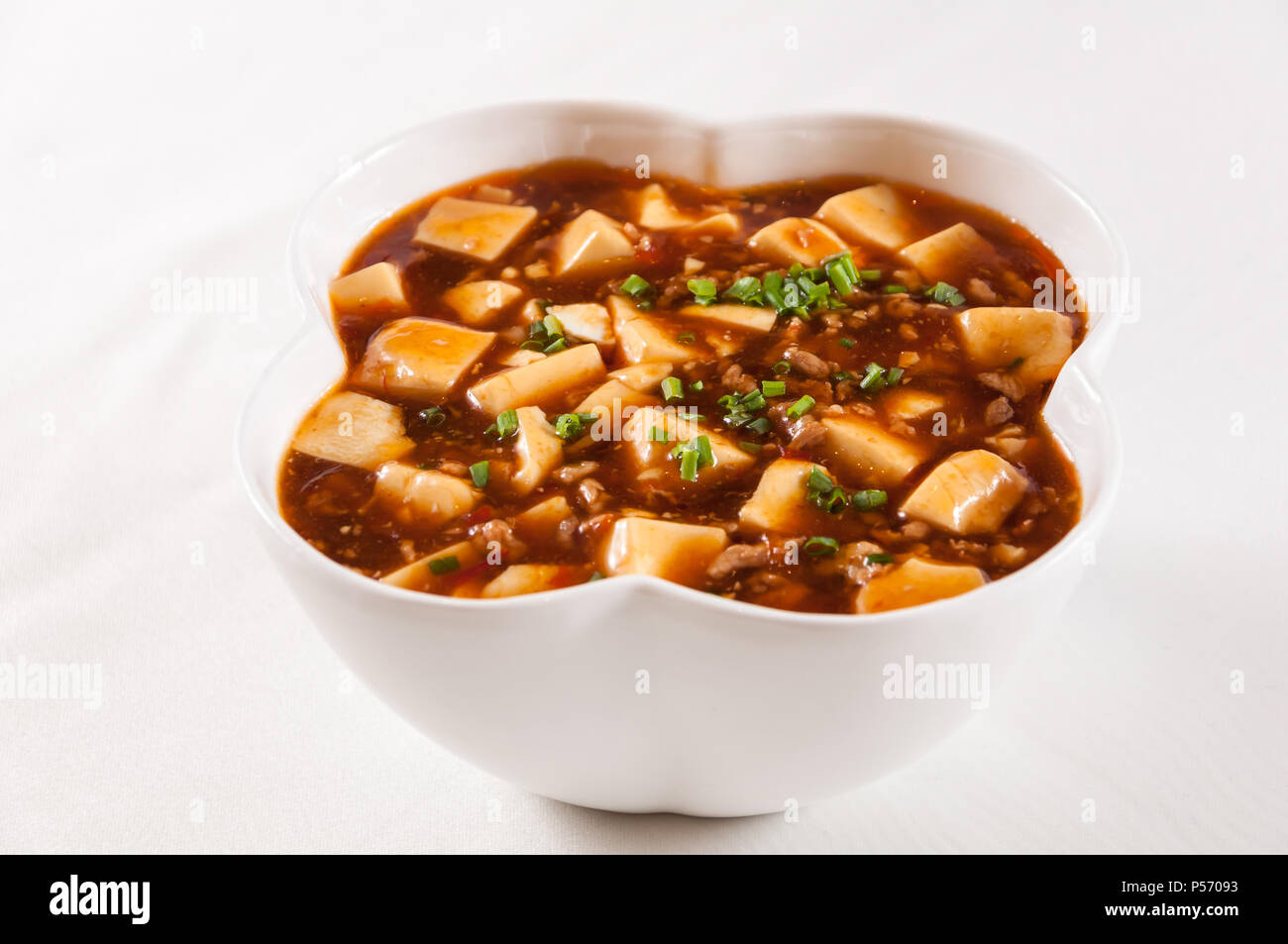 sichuan mapo tofu, chinese food Stock Photo Alamy