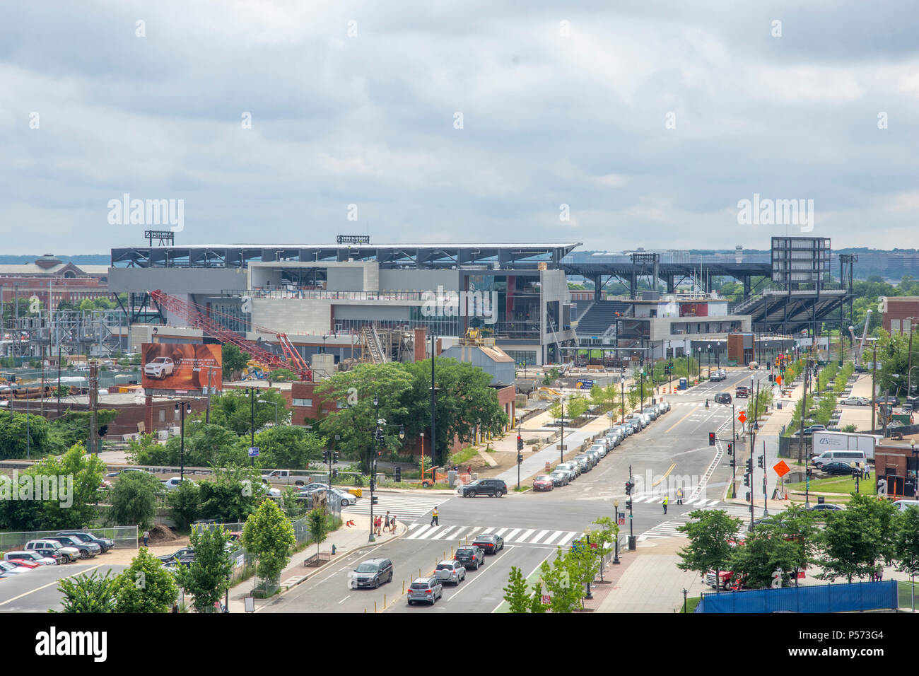 New home of the DC United soccer team, Audi Field nears completion at