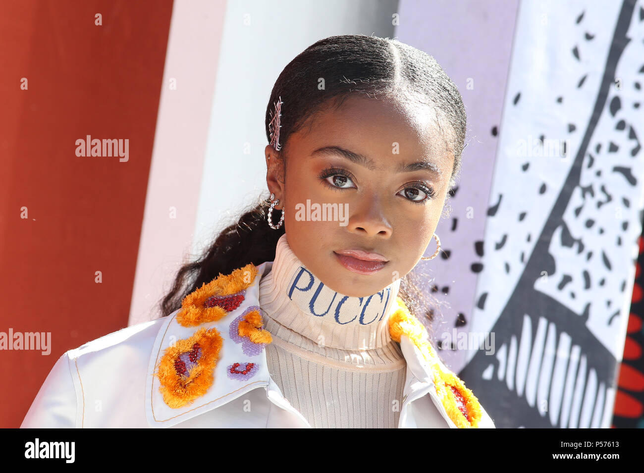 Los Angeles, Ca, USA. 24th June, 2018. Skai Jackson, at the 2018 BET