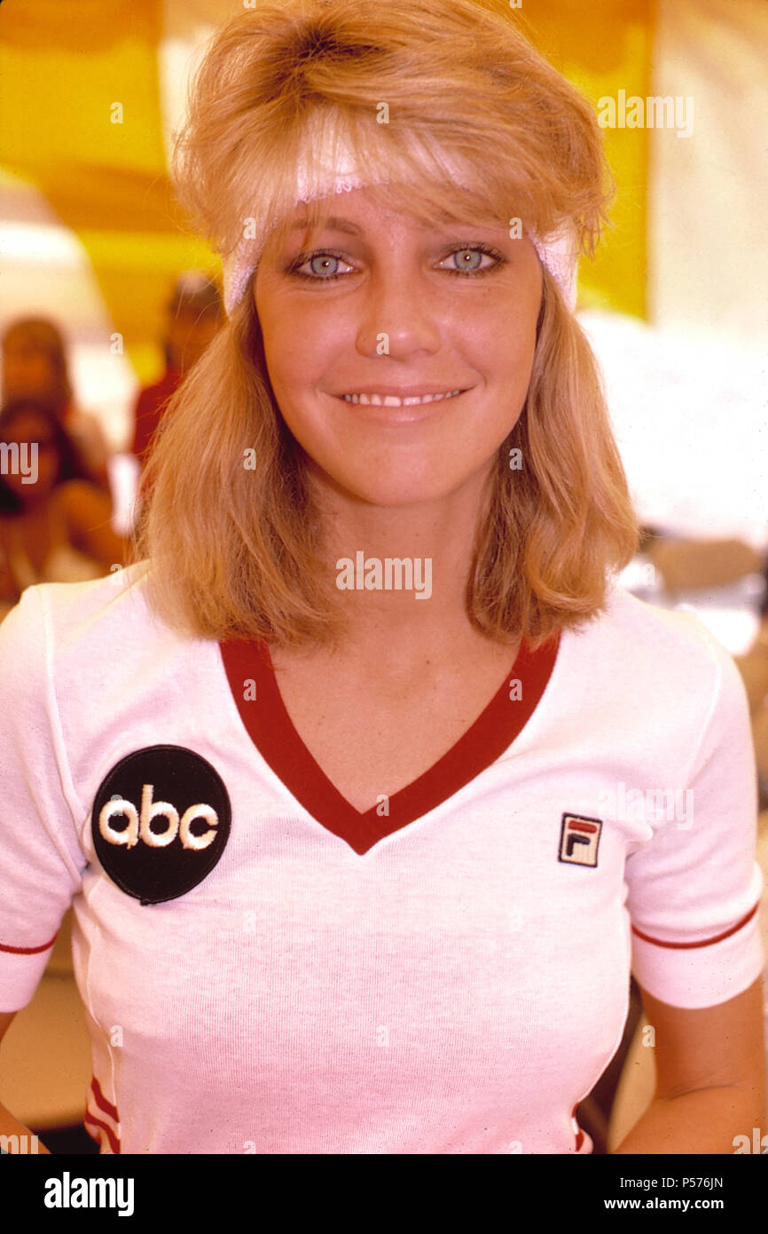 ***FILE PHOTO*** HEATHER LOCKER LOCKED UP FOR ATTACKING COP Heather Locklear during the Battle Of The Network Stars at Pepperdine University in Malibu, California. September 1986 Credit: Walter McBride/MediaPunch Stock Photo