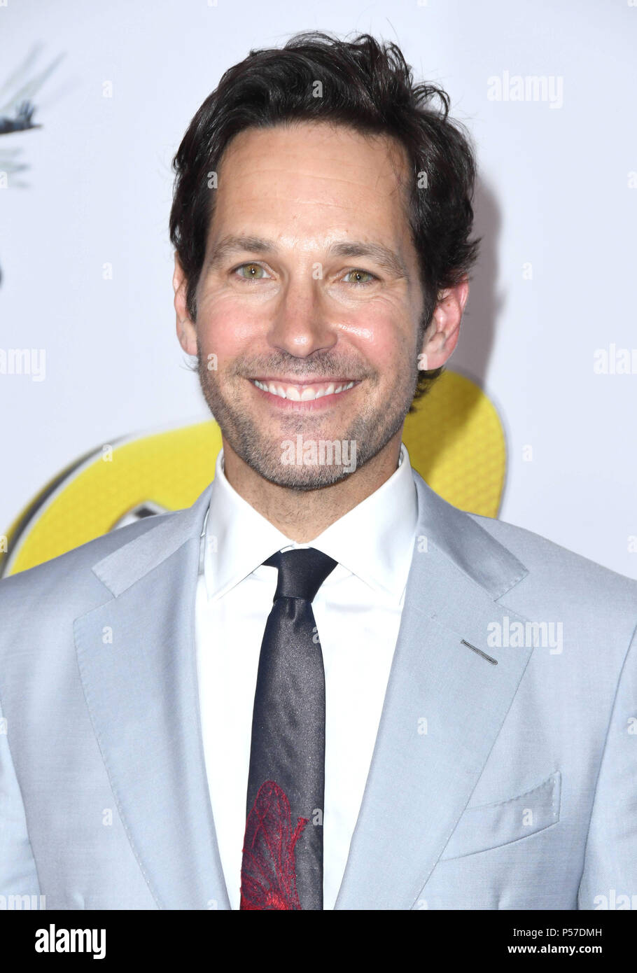 Hollywood, CA, USA. 25th June, 2018. 25 June 2018 - Hollywood, California - Paul Rudd. ''Ant-Man and The Wasp' Los Angeles Premiere held at theEl Capitan Theatre. Photo Credit: Birdie Thompson/AdMedia Credit: Birdie Thompson/AdMedia/ZUMA Wire/Alamy Live News Stock Photo