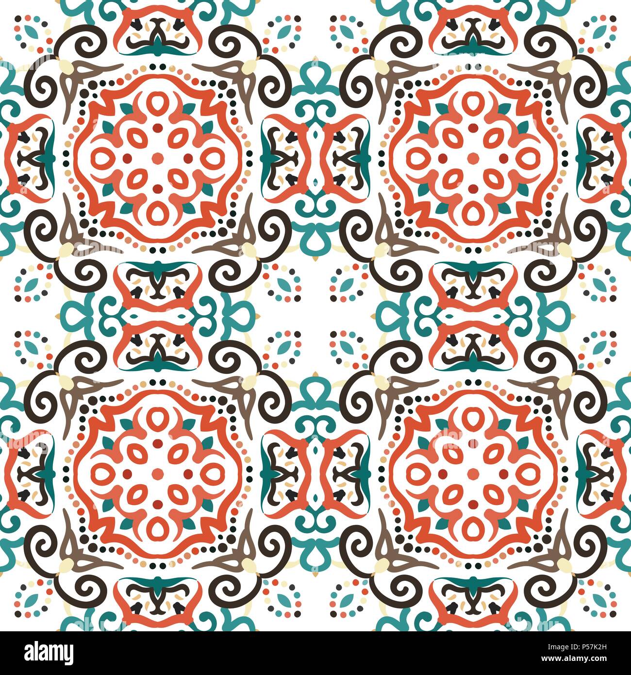 Arabic decorative ornament Stock Vector