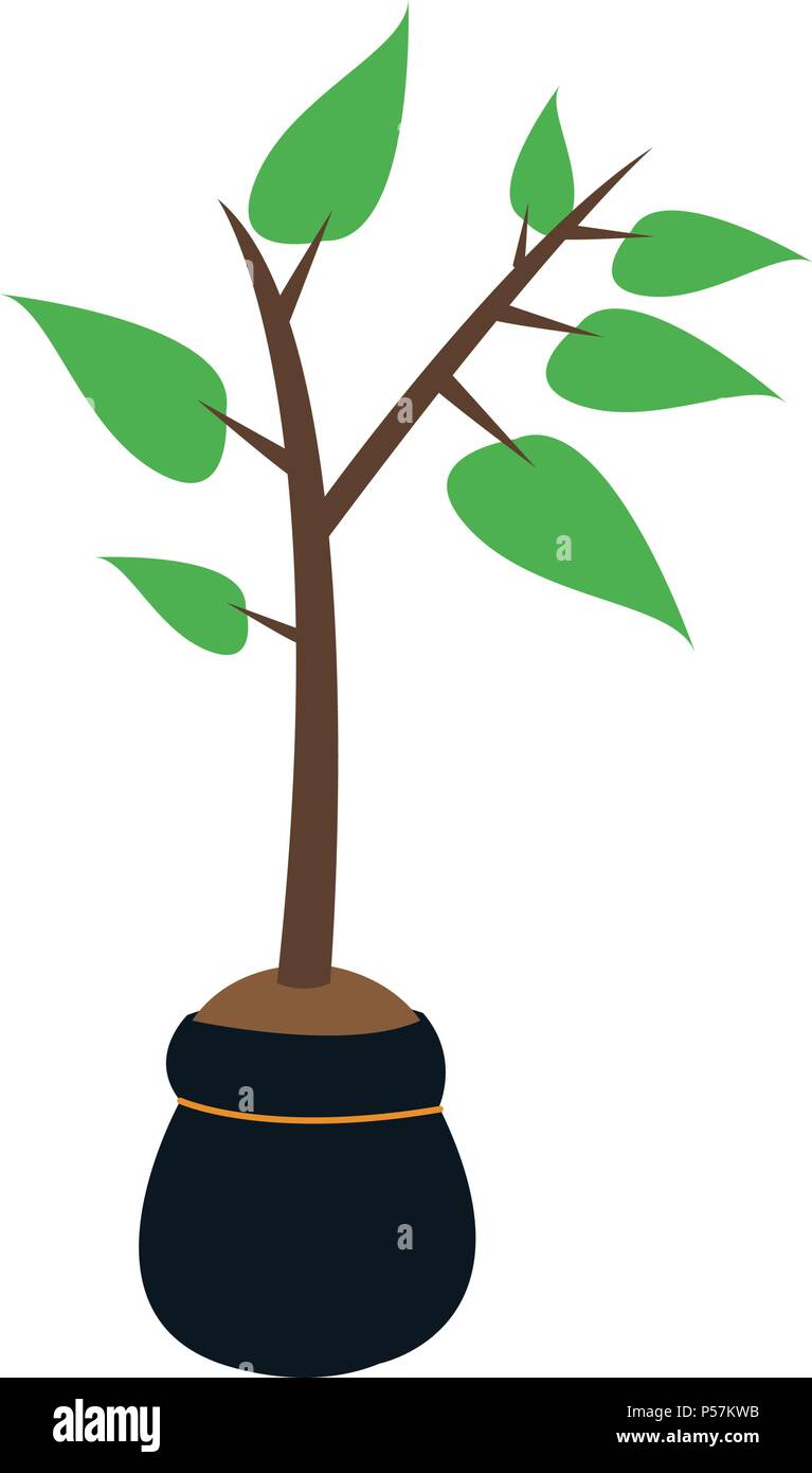 Bag of soil Stock Vector Images - Alamy