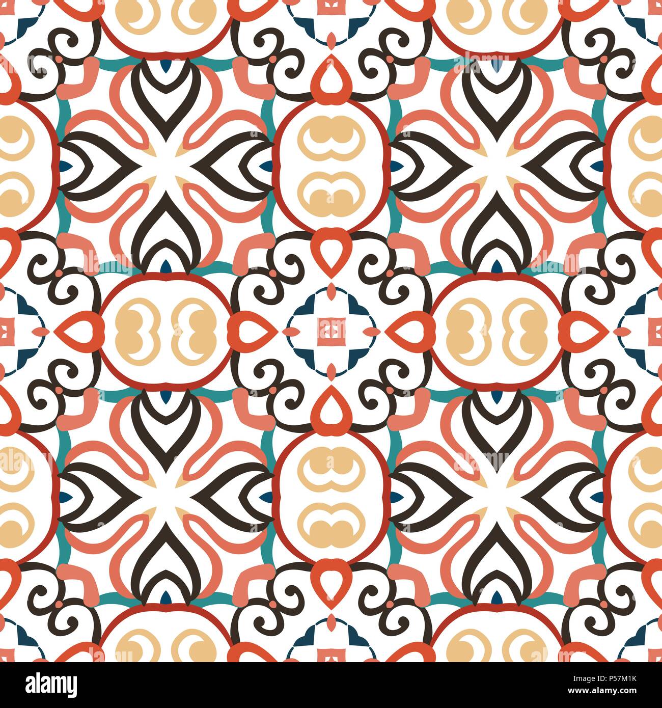 Arabic decorative ornament Stock Vector