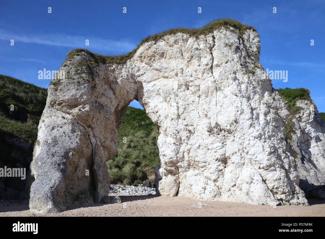 The White Rocks Portrush Stock Photo - Alamy