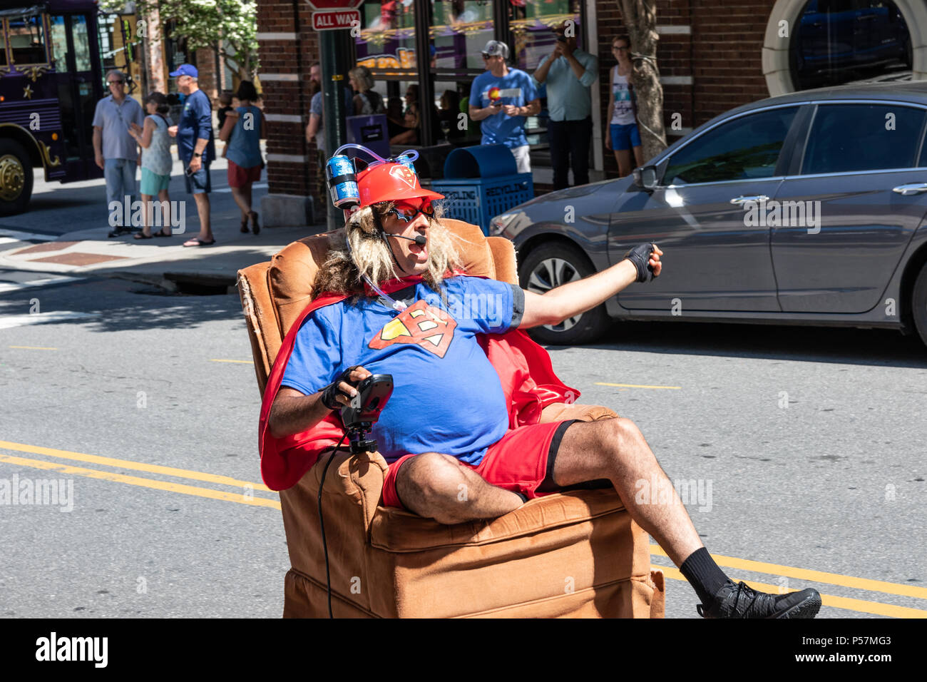 Asheville Nc Usa 13 May 18 Curious Character In A