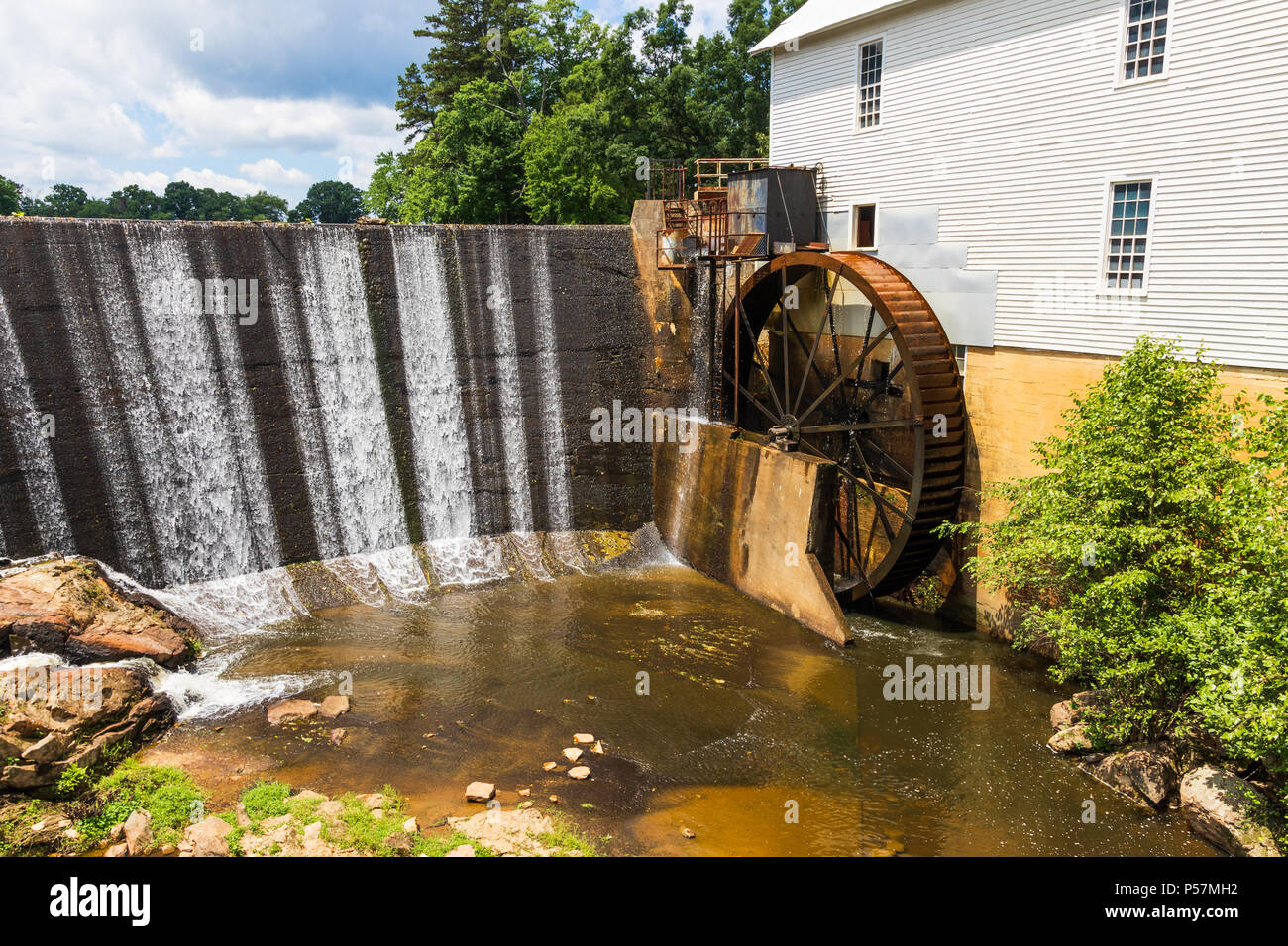 CATAWBA, NC, USA22 JUNE 18 Murray's Mill is within a national historic district, and includes