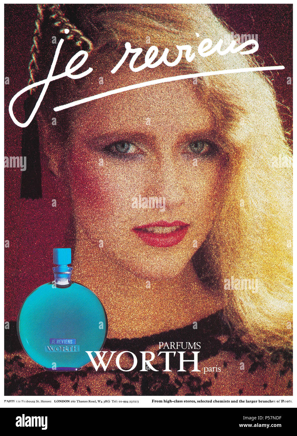 80s perfume hi-res stock photography and images - Alamy