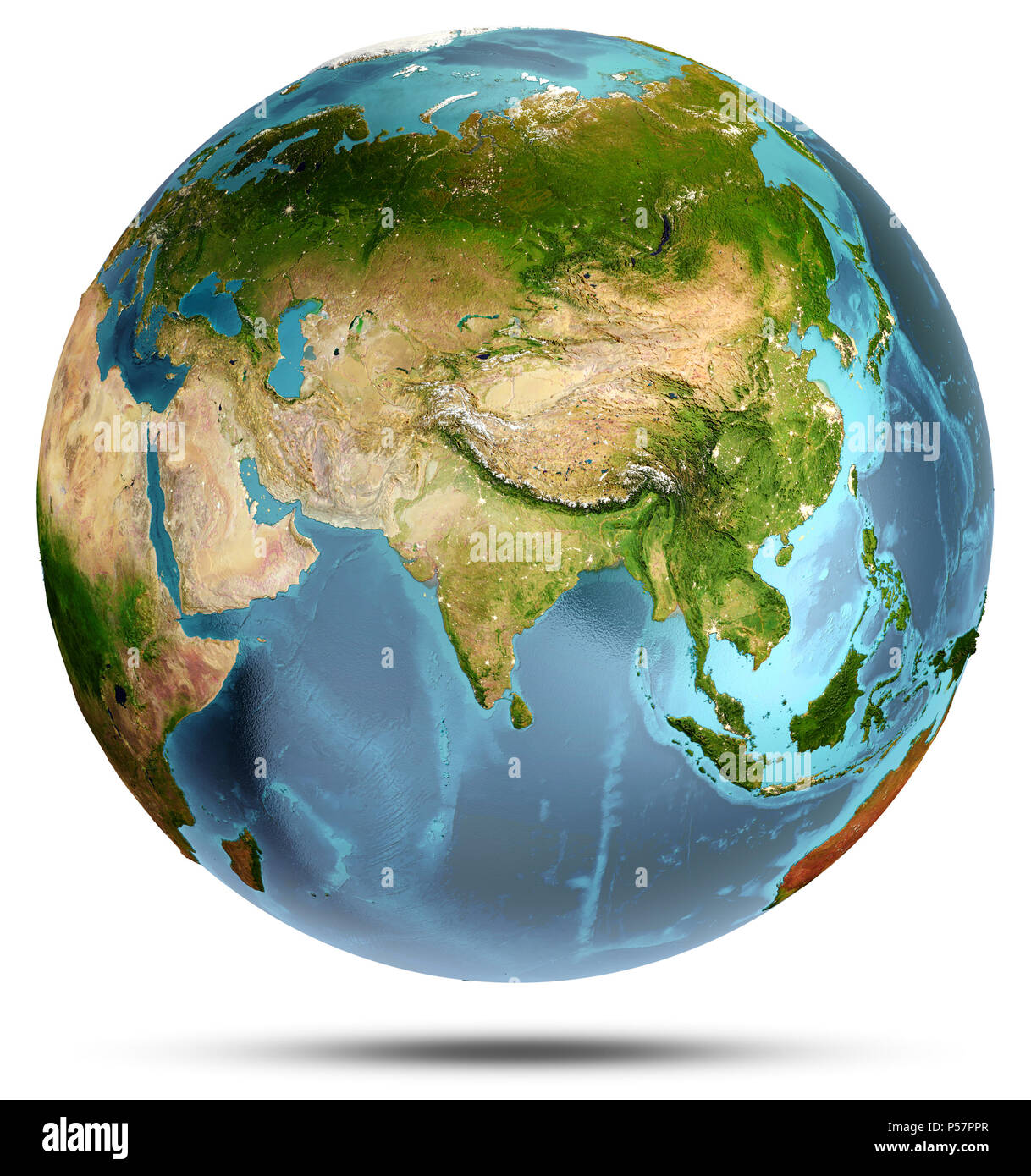 Planet Earth. 3d rendering Stock Photo