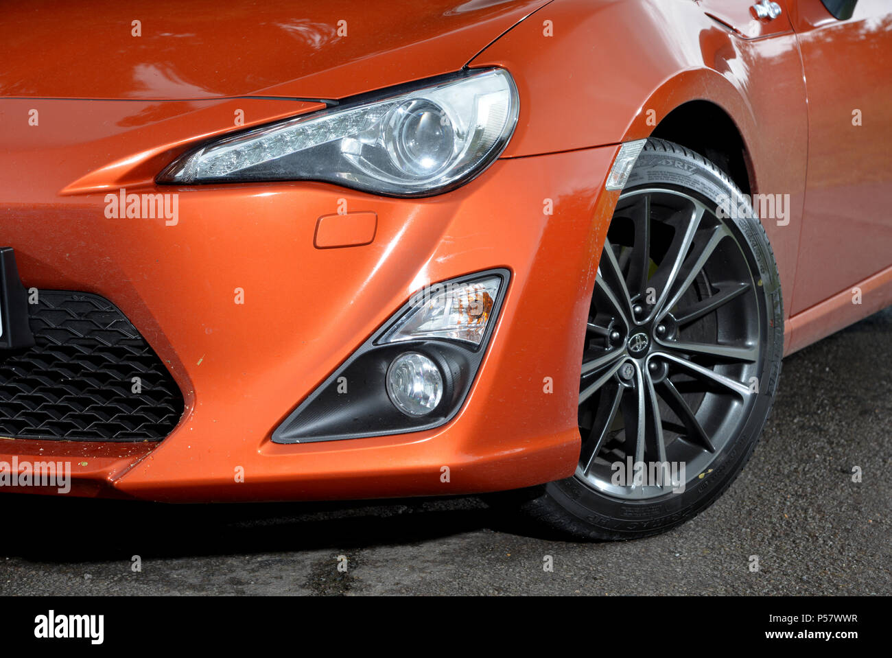 2012 Toyota GT86 rear wheel drive sports car Stock Photo Alamy