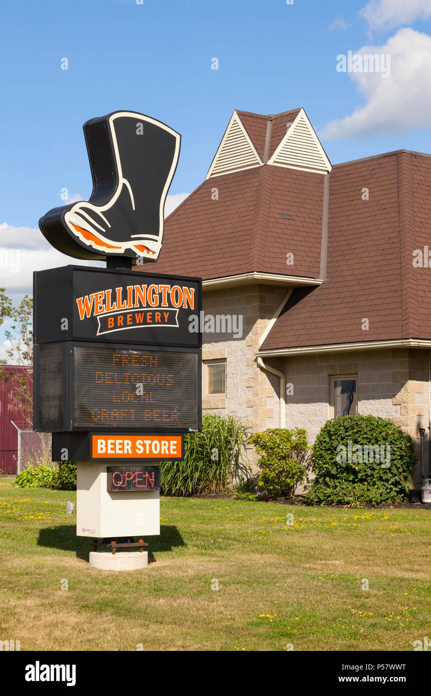 The Wellington Brewery in Guelph, Ontario, Canada Stock Photo Alamy