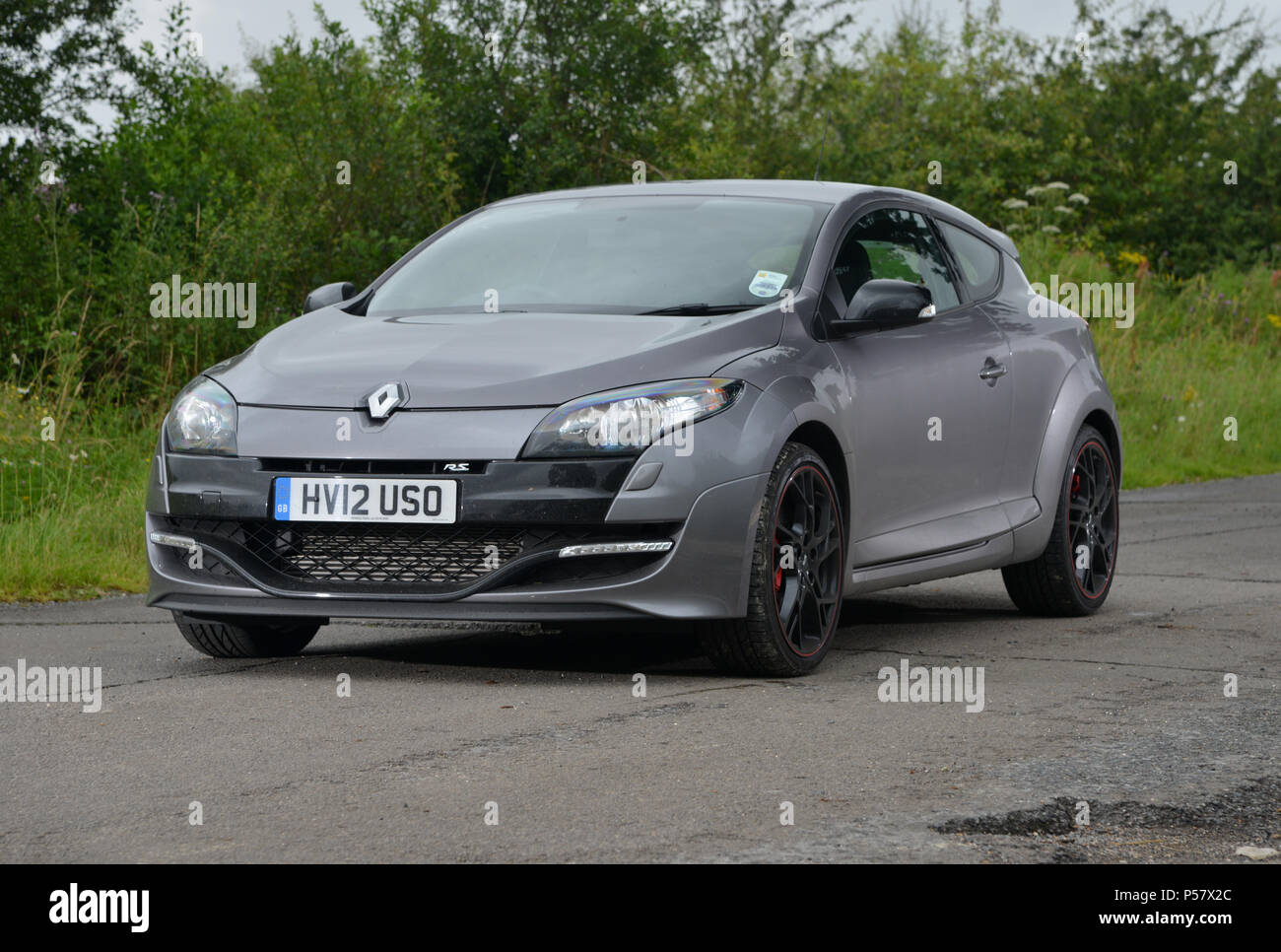 expositie Pijlpunt Beraadslagen 2012 Renault Megane Sport RS250 hot hatch sports car Stock Photo - Alamy