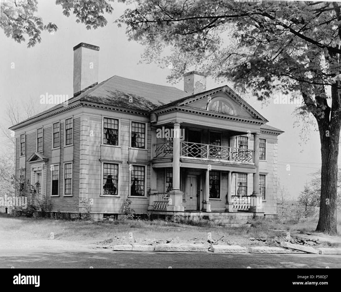 1790 House, Woburn, Massachusetts circa 1930s Stock Photo Alamy