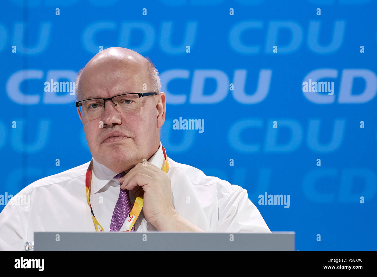 Berlin, Germany - Peter Altmaier at the 30th Federal Party Congress of the CDU. Stock Photo