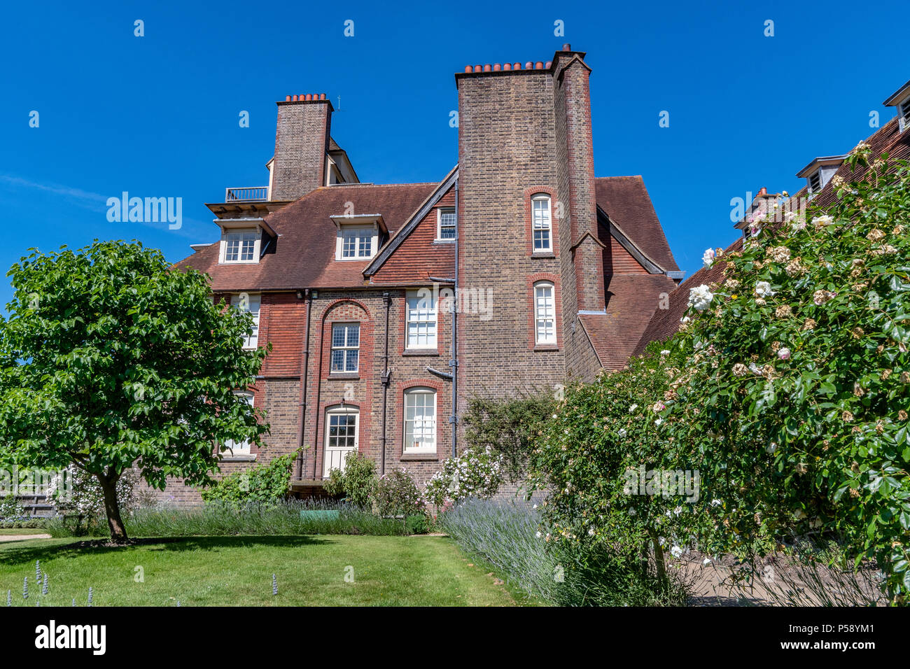 Standen House and Gardens Stock Photo