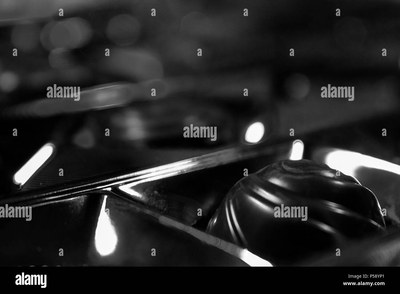 sweet chocolate candies Stock Photo