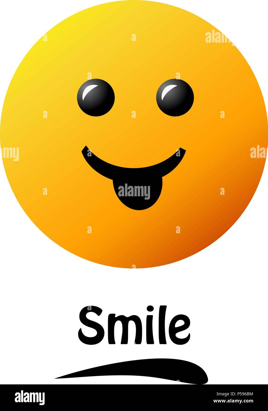 Smiley face. Poster World smile day. Smiley wallpaper Stock Vector Image &  Art - Alamy
