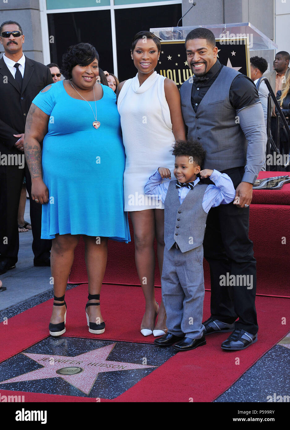 Jennifer hudson sister julia david otunga son david daniel otunga
