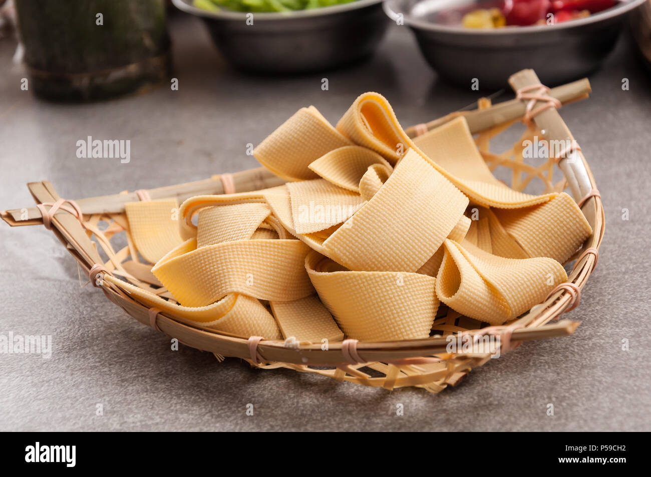 Tofu skin Stock Photo - Alamy