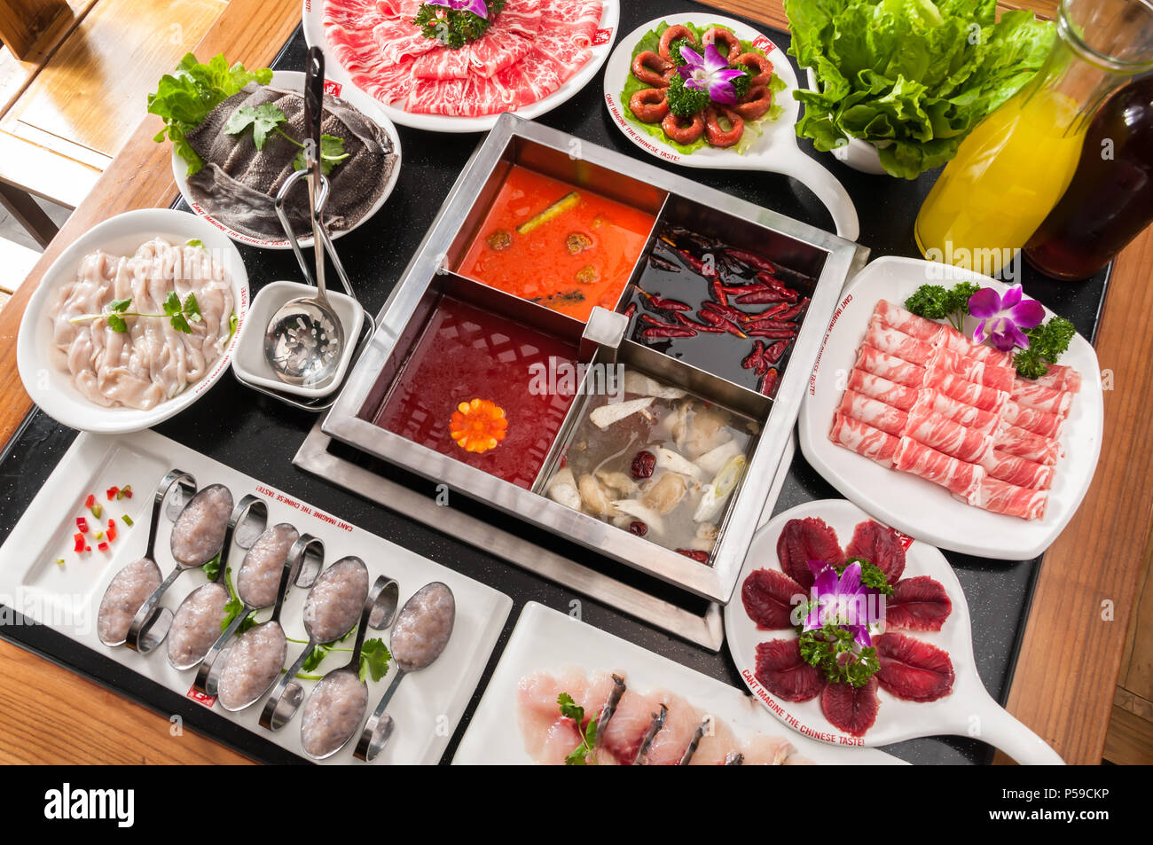 Chongqing hot pot Stock Photo Alamy