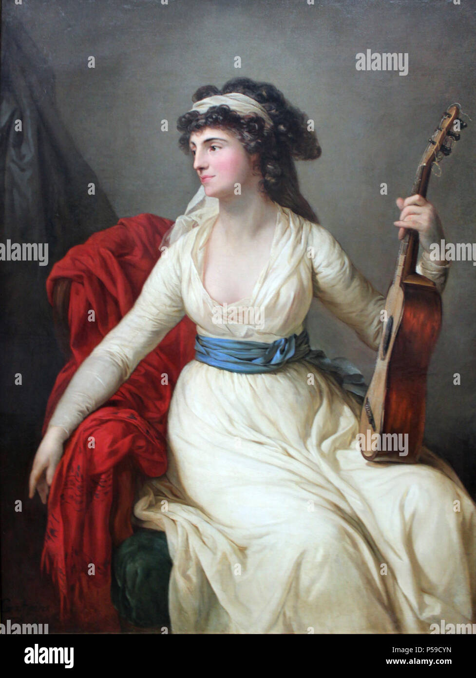 1796 Graff Johanna Margarete Christine Gräfin von Brühl anagoria. Stock Photo