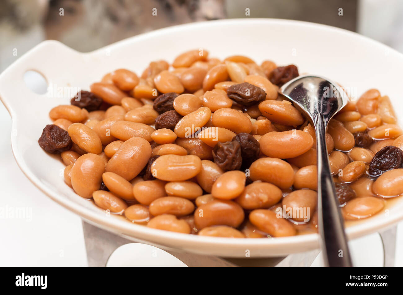 Kidney bean and Preserved plum Stock Photo Alamy