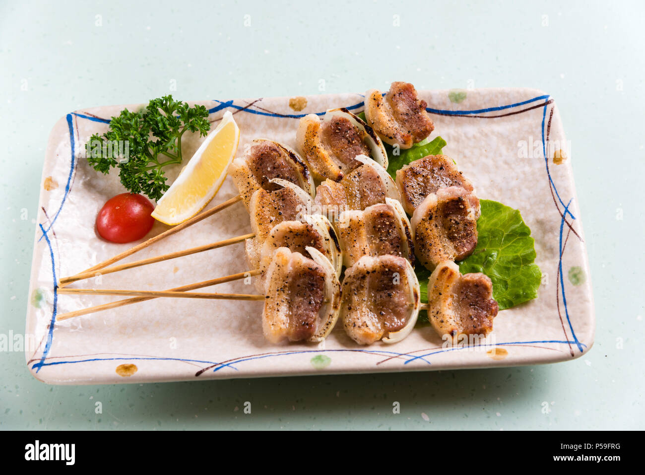 Japanese roasted pork Stock Photo Alamy