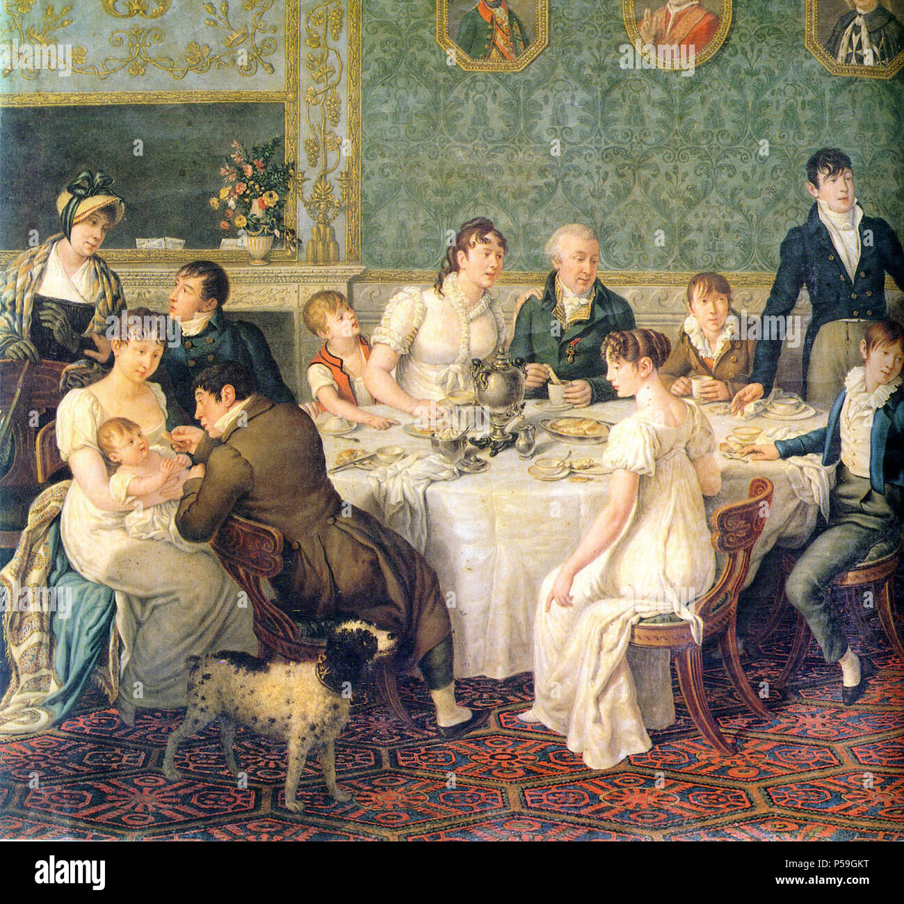 1807Ruspolifamilypalazzo Stock Photo Alamy