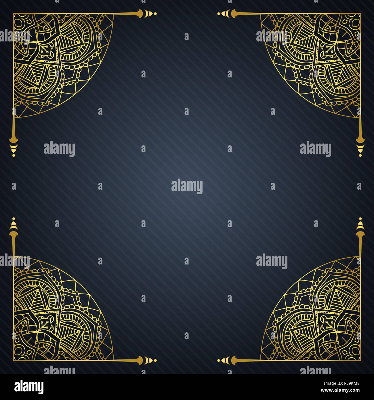 Elegant background with decorative frame Stock Photo - Alamy