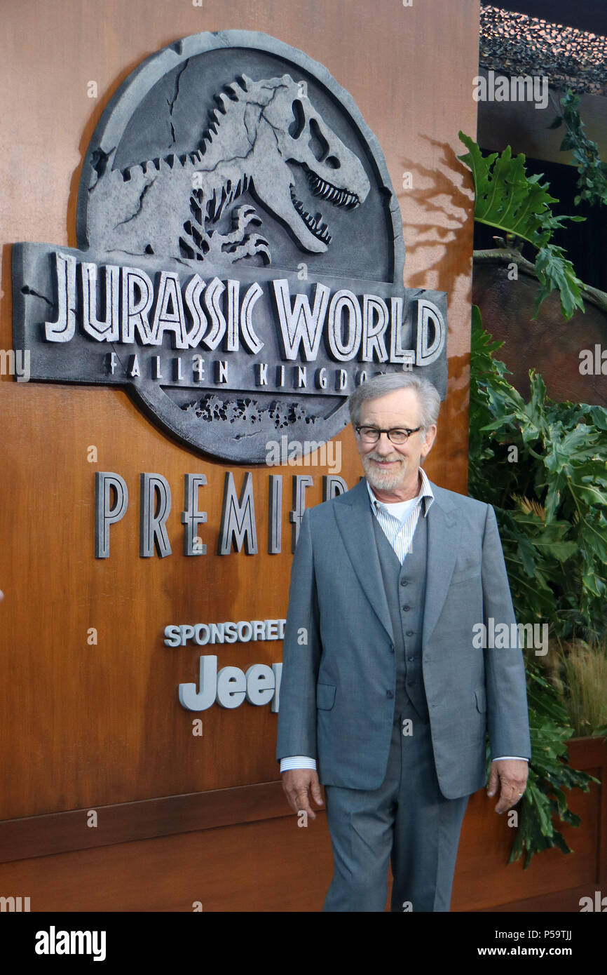 Steven Spielberg  06/12/2018 “Jurassic World: Fallen Kingdom” Premiere held at the Walt Disney Concert Hall in Los Angeles, CA   Photo: Cronos/Hollywood News Stock Photo