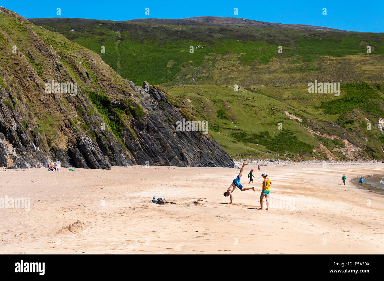 Malin Beg, Glencolumkille, County Donegal, Ireland. 26th June 2018