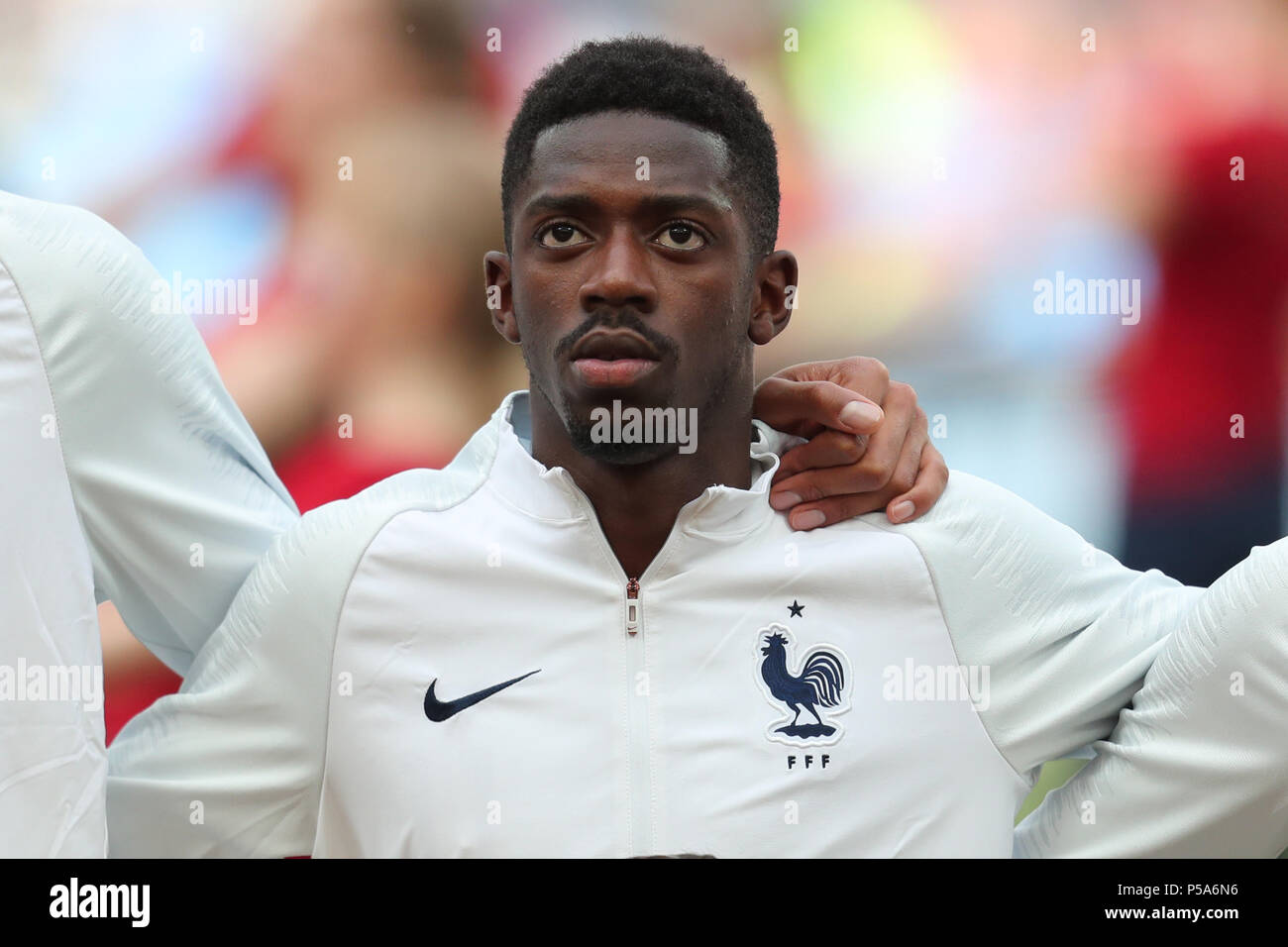 Ousmane Dembele France Denmark V France 2018 Fifa World Cup Russia 26 June 2018 Gbc8862 Denmark V France 2018 Fifa World Cup Russia Strictly Editorial Use Only If The Player Players Depicted In